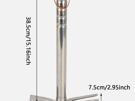 Stainless Steel Hoe and Rake