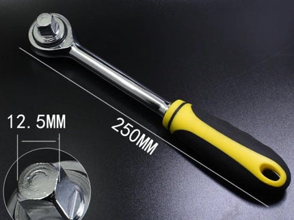 1/4", 3/8", 1/2" Drive Ratchet Wrench