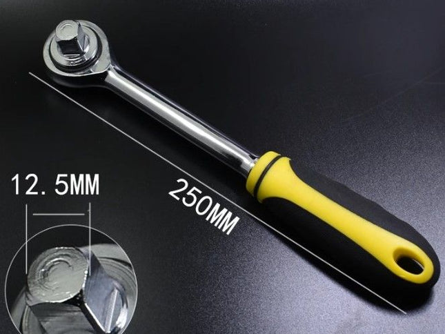 1/4", 3/8", 1/2" Drive Ratchet Wrench