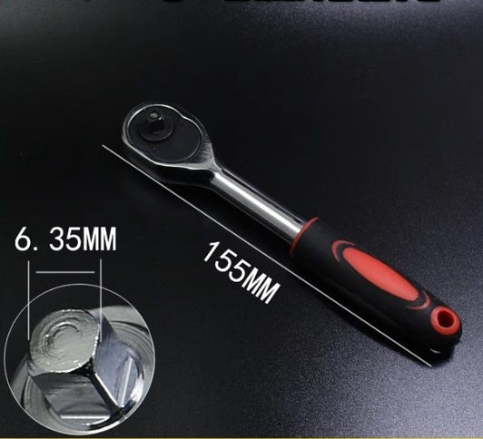 1/4", 3/8", 1/2" Drive Ratchet Wrench