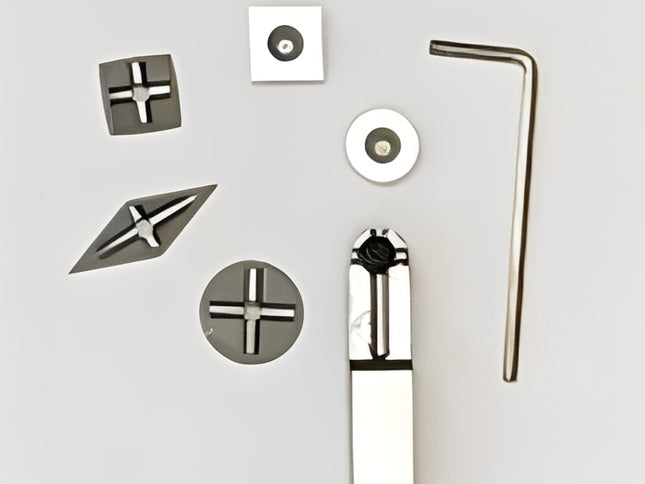 Changeable Carbide Holder & Tips Set (Cross Back)