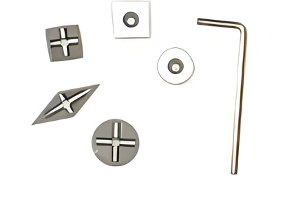 Changeable Carbide Holder & Tips Set (Cross Back)