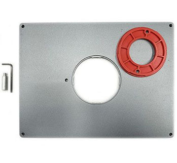 Aluminium Router Table Plate & Inserts ( 9.5mm Thick )
