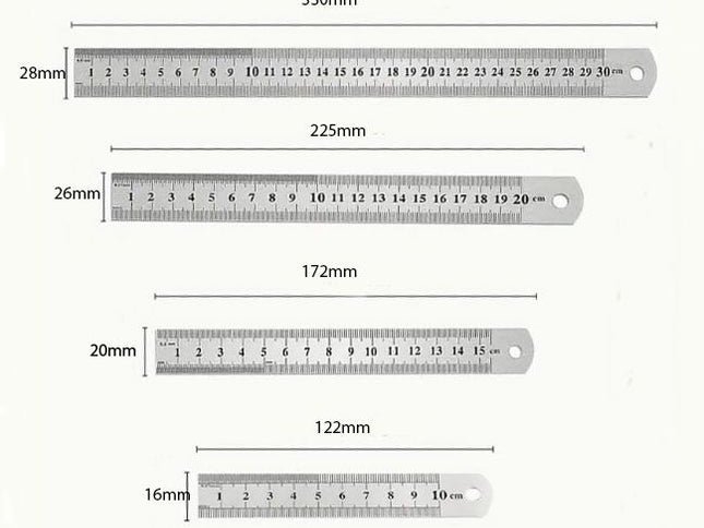 Stainless Steel Ruler
