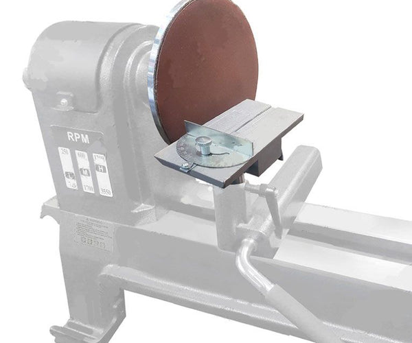 9" Wood Lathe Mounting Sanding Disc and Sliding Jig Kit