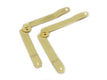 Brass Plated 60 x 60mm (pack 2)