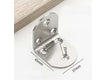 37mm x 45mm x 45mm Right Angle (6-Hole) Round Head