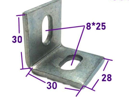 Right Angle Bracket (Zinc Plated)