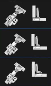 Overlay Hinges (Soft Close)