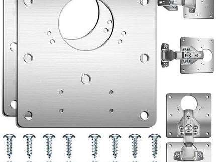 35mm Hinge Repair Plates (2pc)