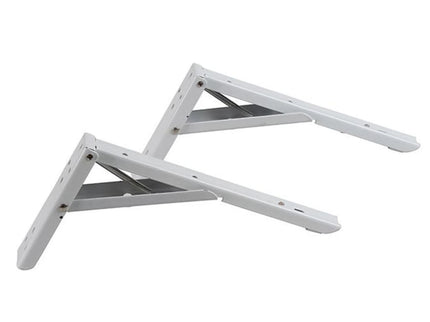 Folding Shelf Bracket With Spring Button