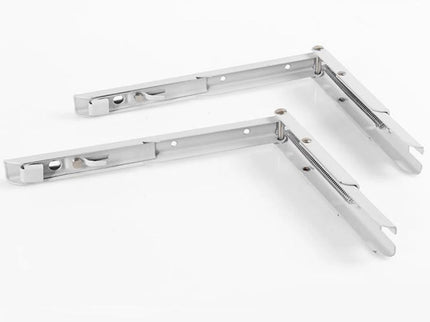 Folding Shelf Bracket With Spring Button