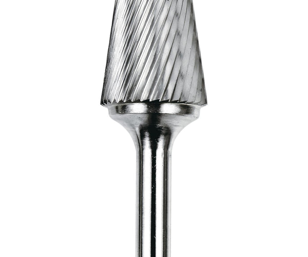 Ball Nosed Cone Carbide Burr (Single Cut) type L