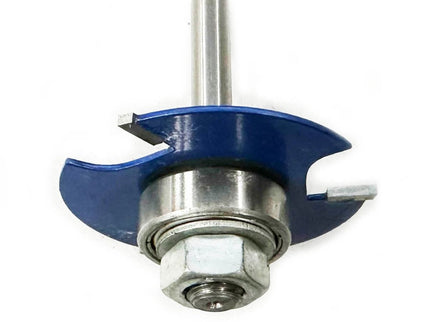 McJING Tools 3 Wing Slot Cutter Bit with arbor for precise woodworking and woodworking projects.