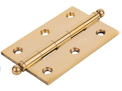 Solid Brass Ball Tipped Butt Hinge