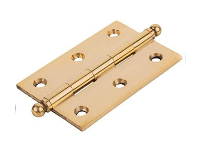 Solid Brass Ball Tipped Butt Hinge