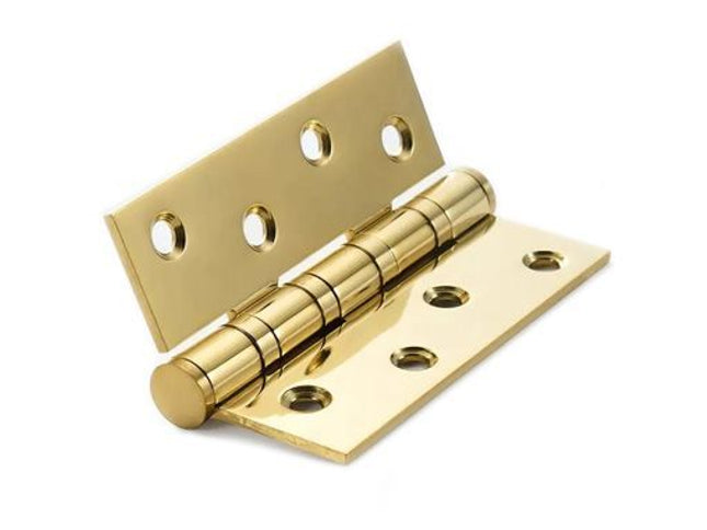 Solid Brass Flat Tipped Butt Hinge