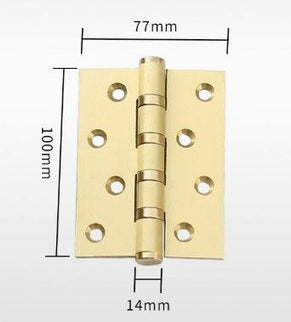 Solid Brass Flat Tipped Butt Hinge