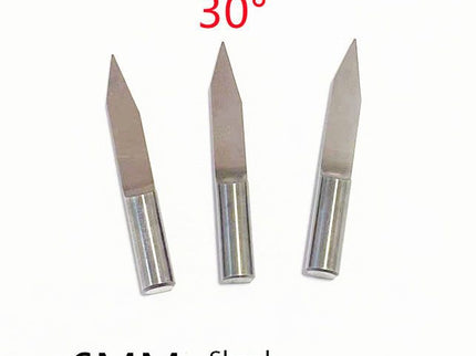 Solid Carbide D-Cutter (20°/30° point) 6mm Shank