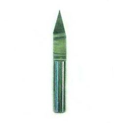 Solid Carbide D-Cutter (15°/20°/30° point) 1/8" Shank