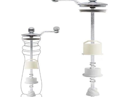 Salt & Pepper Grinder with Hand Crank Handle