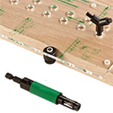 Shelf Pin Template & Drill