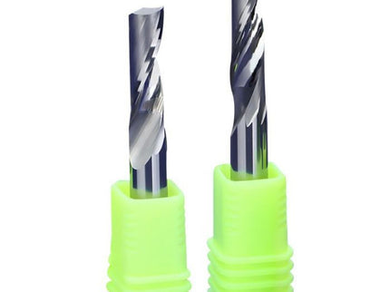 Solid Carbide Spiral Upcut Bit (1-Flute) for Aluminum