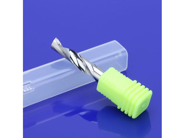 Solid Carbide Single Flute Spiral Upcut Bit (for Aluminum)