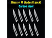No.11 Stainless Blade 10 pieces