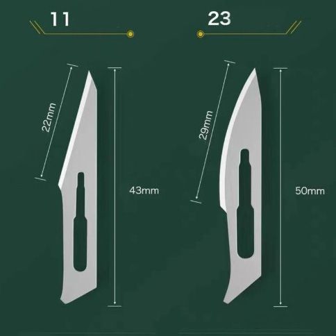 Stainless Steel Surgical Scalpel Handle /Knife Blade