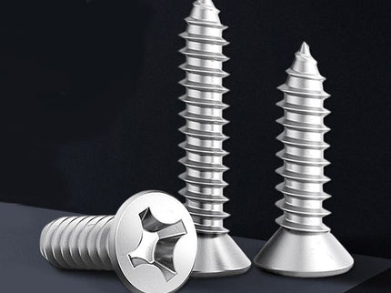 Stainless Steel Self-Tapping Screw (Countersink Head)