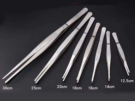 Long Stainless Steel Tweezer (Round Nose)
