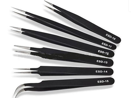 Stainless Steel Tweezer (Black)