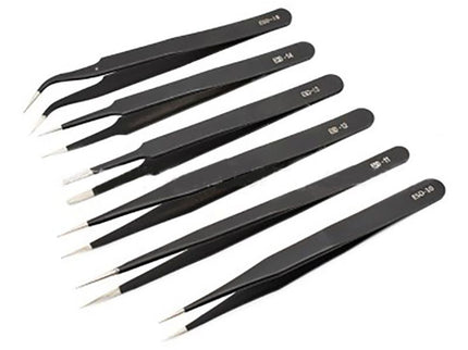 Stainless Steel Tweezer (Black)