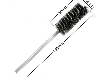 Stainless Steel Wire Tube Brushes (150mm Long, Round Shank)