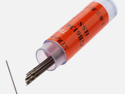 HSS Straight Shank Drill Bit 0.3-3.3mm (Pack 10)