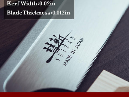 SUIZAN Dozuki Dovetail Saw 240mm Rip Cross Cut