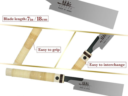 SUIZAN Flush Cut Saw 180mm