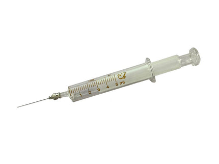 Syringe - Glass Injector with Hypodermic Needle