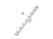 M6 x 200mm Bar with 8 Holes