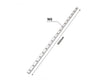 M x 450mm Bar with 18 Holes