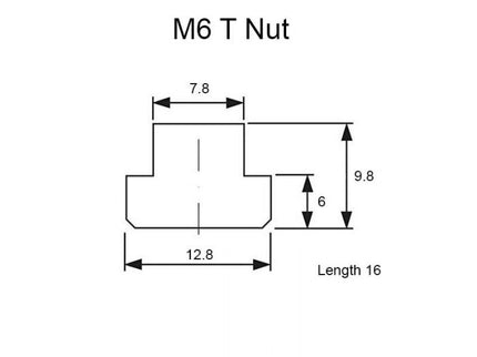 T-Nut (High-tensile)