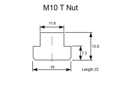 T-Nut (High-tensile)