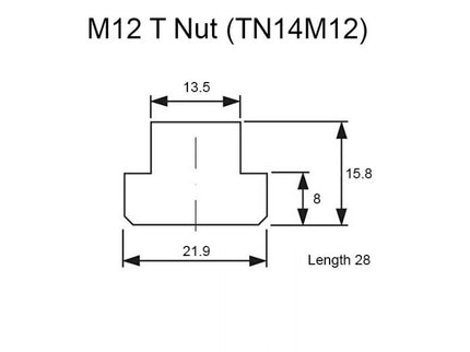 T-Nut (High-tensile)