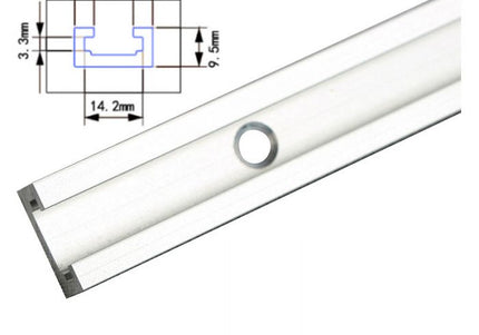 T19 (9.5mm Slot) Double-Cut Universal T-Track