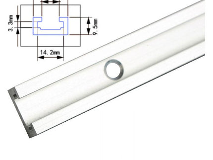 T19 (9.5mm Slot) Double-Cut Universal T-Track