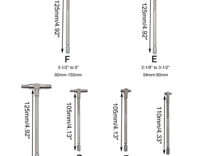 Telescoping Gauge Set