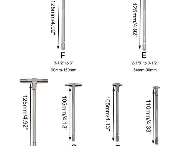 Telescoping Gauge Set