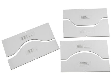 Cabinet Door Making Template Set for Routers