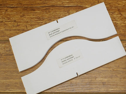 Cabinet Door Making Template Set for Routers